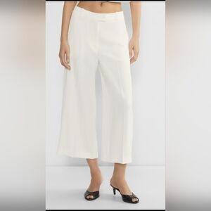 Babaton Cream Wide-Leg Women's Pants